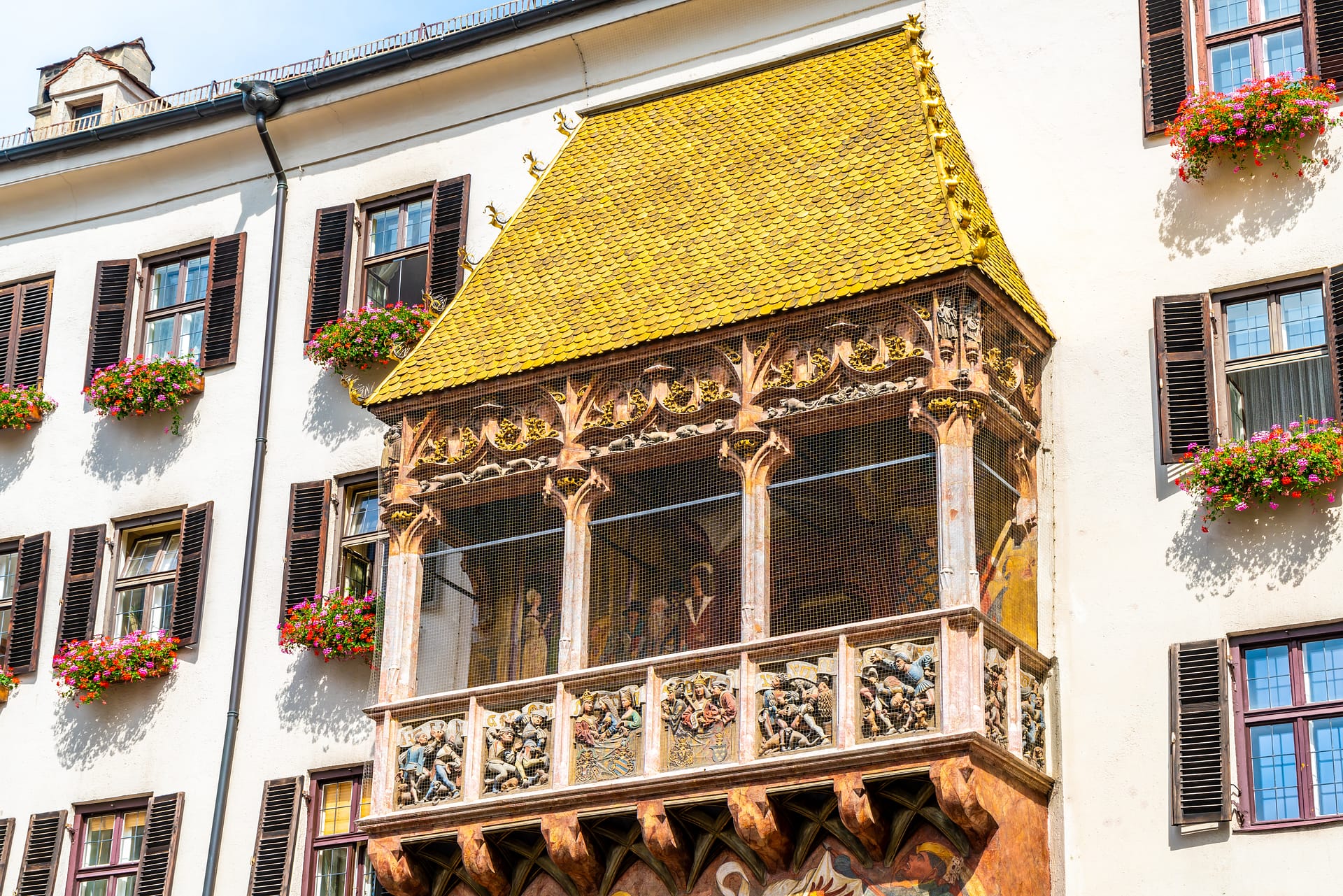 Goldenes Dachl at Innsbruck in Austria.