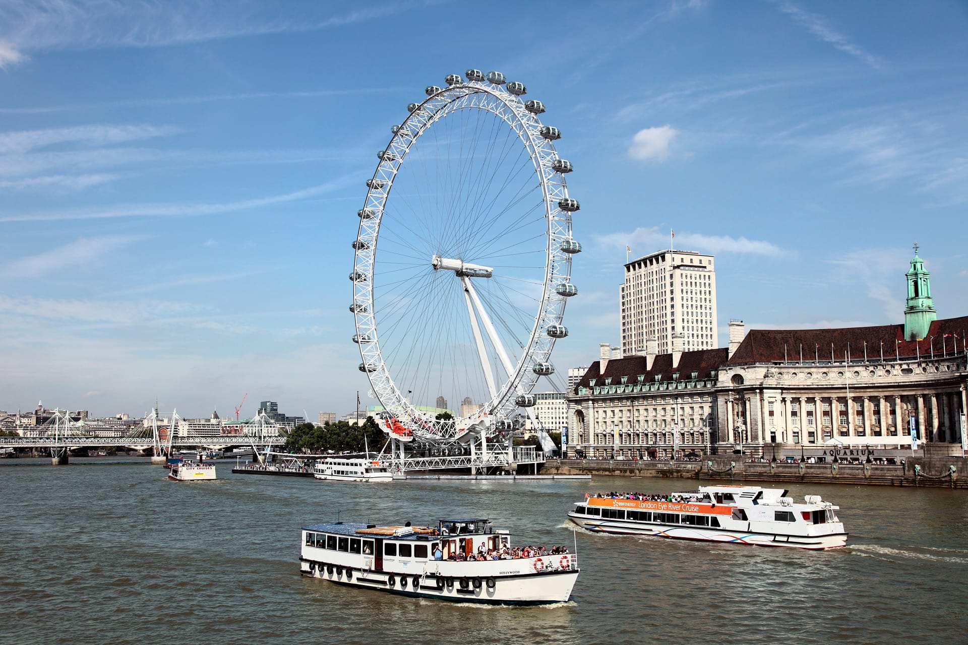 London Eye.